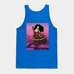 Archery With A Bow And Arrow Tank Top